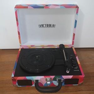 Victrola Bluetooth Portable Suitcase Record Player